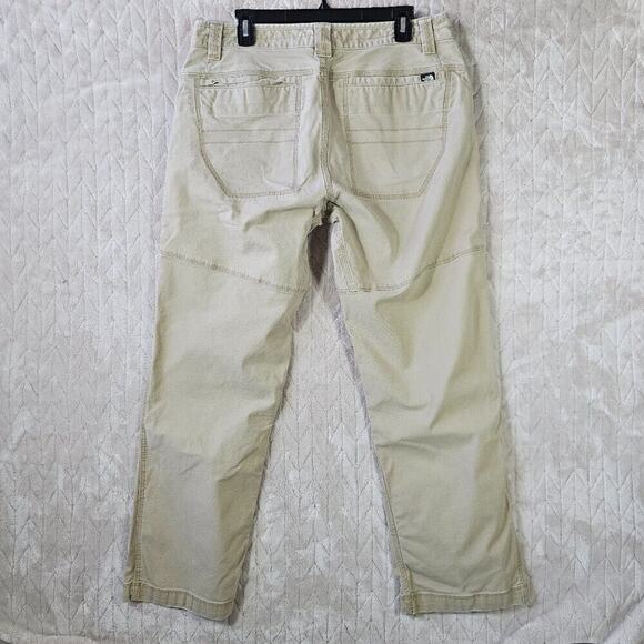 VTG The North Face Double Knee Pants Mens 34 Canvas Utility Outdoor Gorpcore - Picture 3 of 8